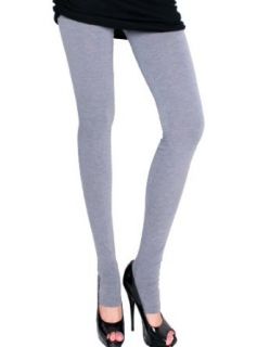 LeggingsQueen Basic Stirrup Leggings   Grey Clothing
