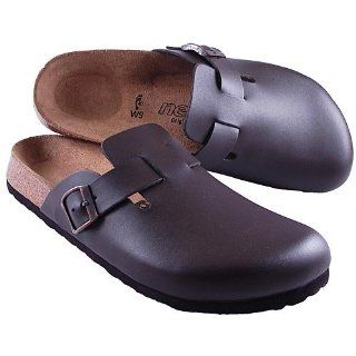 com Newalk Licensed by Birkenstock Brown Leather Clog Size 46 Shoes