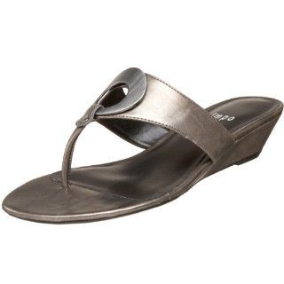 Impo Womens Rosario Thong Sandal,Pewter,5 M US Shoes