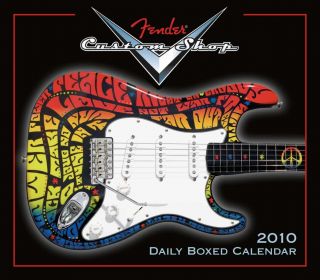 Fender Custom Shop Guitars   Page A Day 2010 Calendar