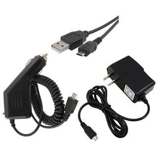 piece USB Cable/ Car and Travel Charger for LG LS670 Optimus S