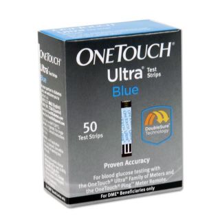 One Touch Ultra Blood Glucose 50 ct Test Strips (Pack of 6