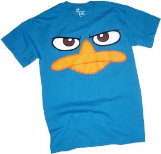 Perry Platypus Face Phineas & Ferb Adult T Shirt Tee