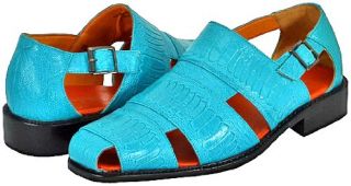 Antonio Cerrelli 6256 Turquoise Mens Sandals Shoes