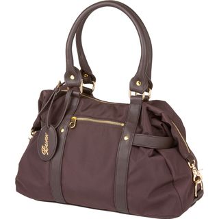 The Bumble Collection Buzz Nylon Diaper Bag in Chocolate