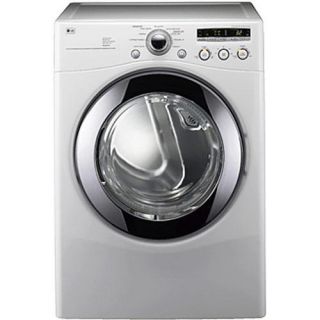 LG 7.3 cubic foot White Front Control Electric Dryer