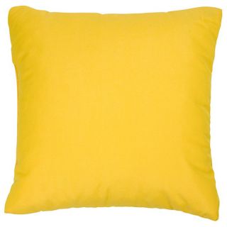 Sunflower Yellow 22 inch Knife edged Outdoor Pillows with Sunbrella