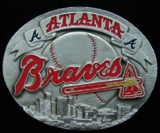 Atlanta Braves Belt Buckle Clothing