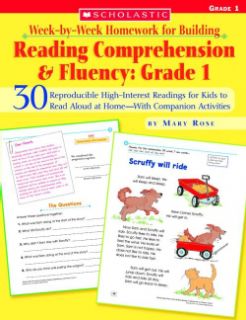 Week by week Homework for Building Reading Comprehension and Fluency