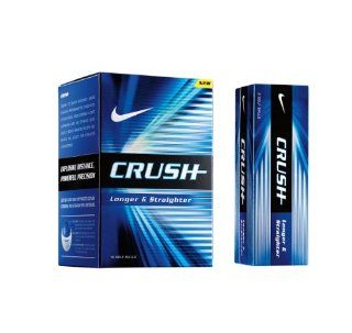 Nike Crush Golf Balls, (Pack of 12)