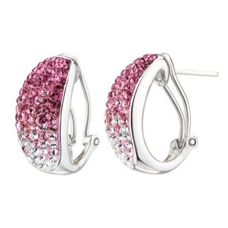 COLORS BY SWAROVSKI ELEMENTS Boucles doreilles Rose   Achat / Vente