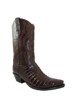 Classic caiman mens cowboy boots Belly L1255.54 size 9.5 2E Shoes