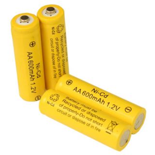 Light AA Ni CD Rechargable Batteries (Pack of 10)
