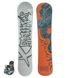 X Games Boys Sidecap Snowboard, 138cm with X Games Nylon
