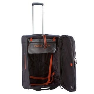 Nautica Helmsman Orange/Grey 4 piece Luggage Set
