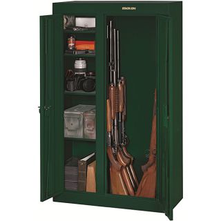 Stack On 10 Gun Double Door Steel Security Cabinet