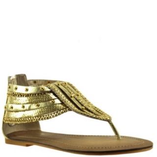 Wild Pair Womens Lizzie Wp Gold 9 Shoes