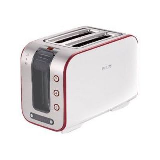  PAIN   TOASTER Philips   HD 2686/30   Grille Pain   Blanc / Rouge