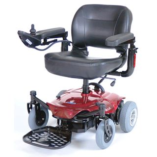 ActiveCare Cobalt Red Travel Power Wheelchair