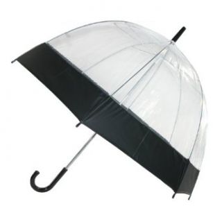 Clear Bubble / Dome Umbrella with Colored Trim by