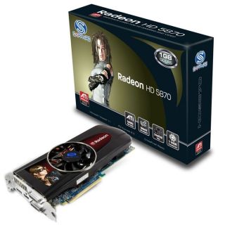 Sapphire ATI Radeon HD 5870 1 Go GDDR5   Achat / Vente CARTE GRAPHIQUE