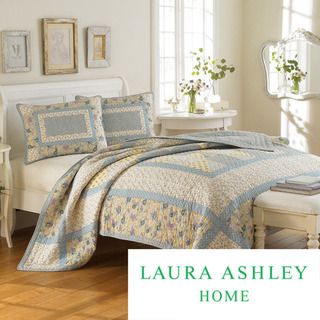 Laura Ashley Hadleigh 3 piece Quilt Set