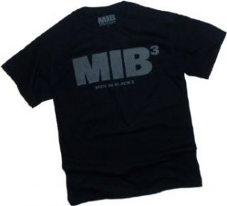 Men In Black 3 Distressed Logo T Shirt Clothing