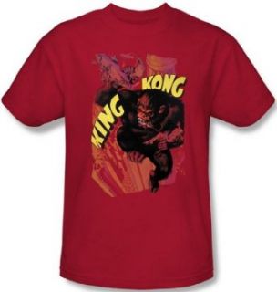 King Kong   Plane Grab Mens T Shirt Clothing