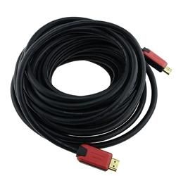 35 feet Red/ Black HDMI Cable