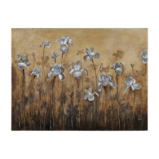 Catherine Brink Fiore Bianco Hand painted Canvas Art
