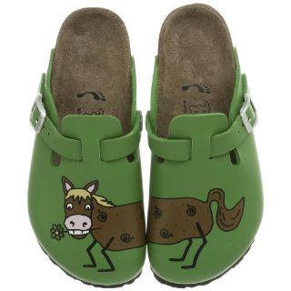 Birkis Toddler/Little Kid Horse Woodby Clog Shoes