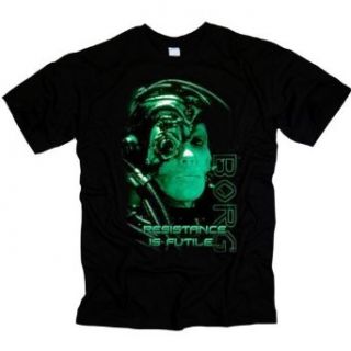Star Trek Resistance Is Futile Borg T Shirt Clothing