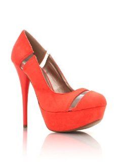 cut out platforms 8.5 CORAL Shoes