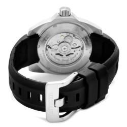 Invicta Mens Pro Diver Black MOP Black Polyurethane Automatic Watch