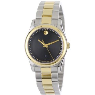 Movado Womens Gold plated Stainless Steel Sportivo Watch