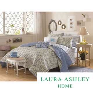 Laura Ashley Carlie Blue King size Quilt