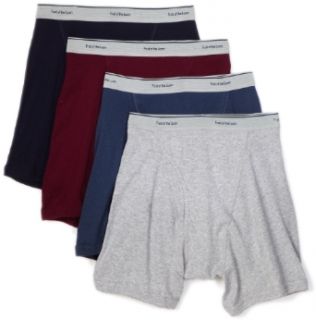 Fruit of the Loom Mens Extended Leg Boxer Brief Clothing