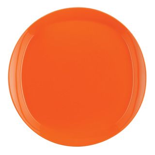 Rachael Ray Round and Square 4 piece Tangerine Dinner Plate