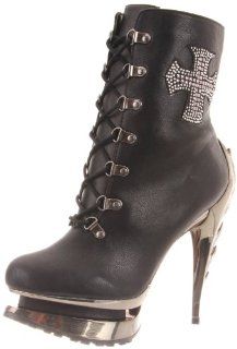 The Highest Heel Womens Flame 51 Bsof Boot Shoes