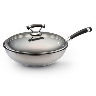 Circulon Contempo Stainless Steel Nonstick 12.5 inch Covered Deep