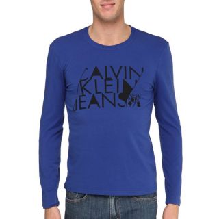 CALVIN KLEIN JEANS T Shirt Homme Bleu nuit Bleu nuit   Achat / Vente T