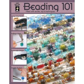 Beading 101 Instructional Book   Softcover 40 Pages
