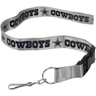 NFL Dallas Cowboys Lanyard, Silver
