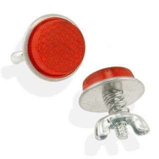 Mini Safety Reflectors   Threaded Post with Spring Sports