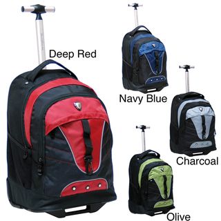 CalPak Night Vision 18 inch Rolling Multi compartment Unisex Backpack