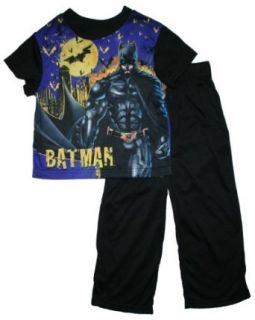 Batman the Dark Knight Rises Boys Pajama Set (Black, M 8
