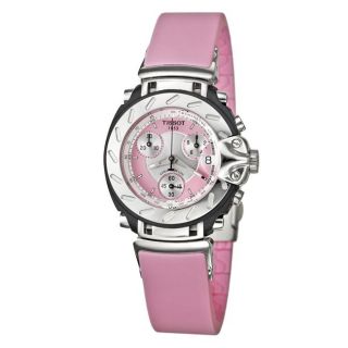Tissot Womens T Race Stainless Steel Rubber Chronograph Watch
