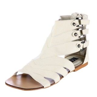 Tash Limited Womens Ann Beige Gladiator Sandals