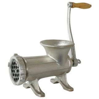 Hand operated 5 pound Cast Iron Meat Grinder