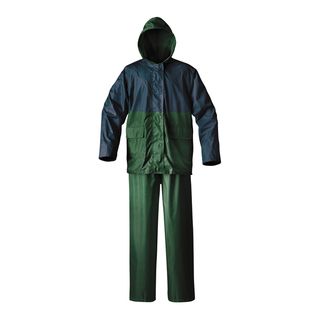 Cedar Keys Blue/Green Explorer 2 piece Rain Suit
